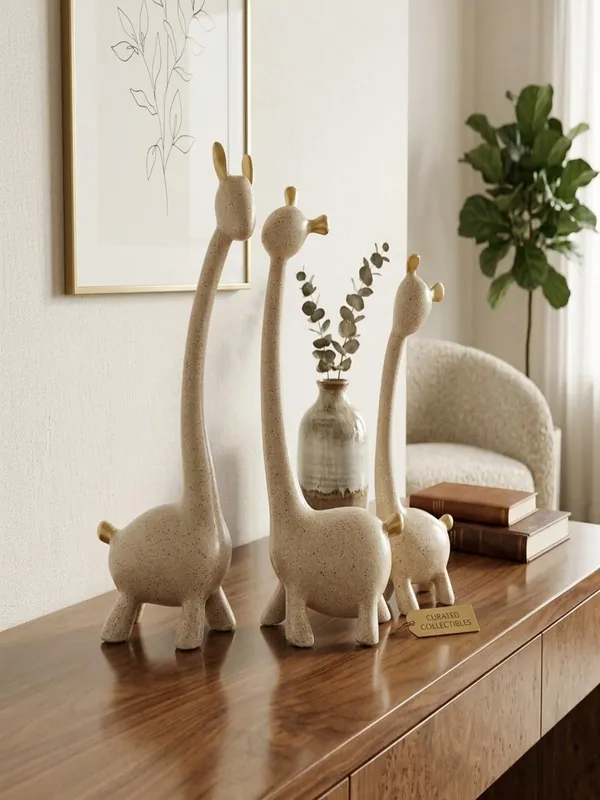 Beige_Resin_Premium_Animal_Figurine_For_Home_Decor_(Set_of_3)