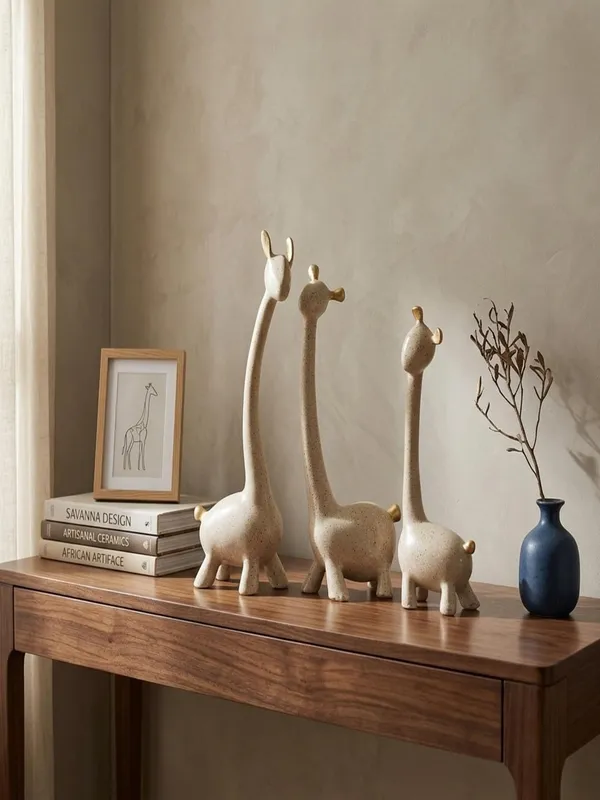 Beige_Resin_Premium_Animal_Figurine_For_Home_Decor_(Set_of_3)