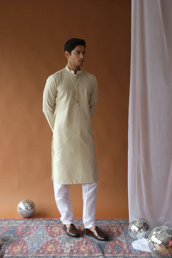 Nexoira_Men_Solid_Straight_Kurta_(Light_Green)