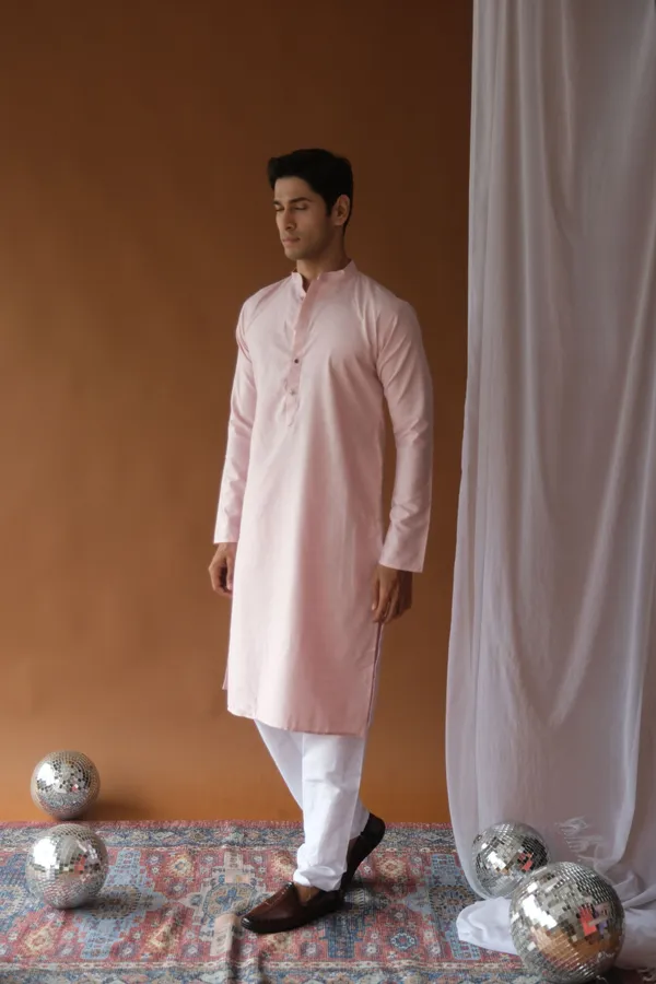 Nexoira_Men_Solid_Straight_Kurta_(Pink)