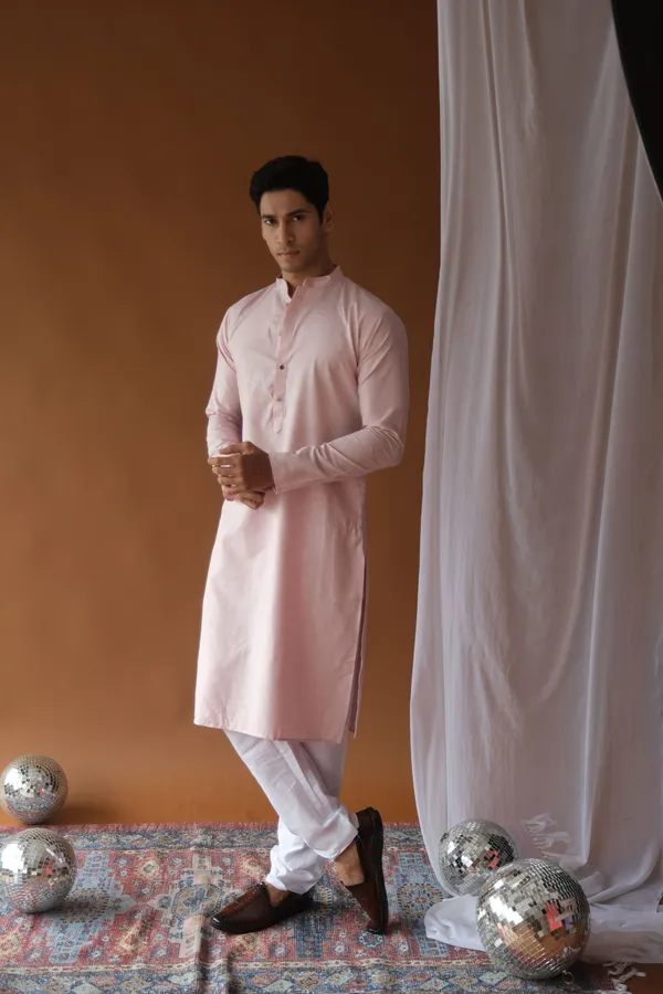 Nexoira_Men_Solid_Straight_Kurta_(Pink)