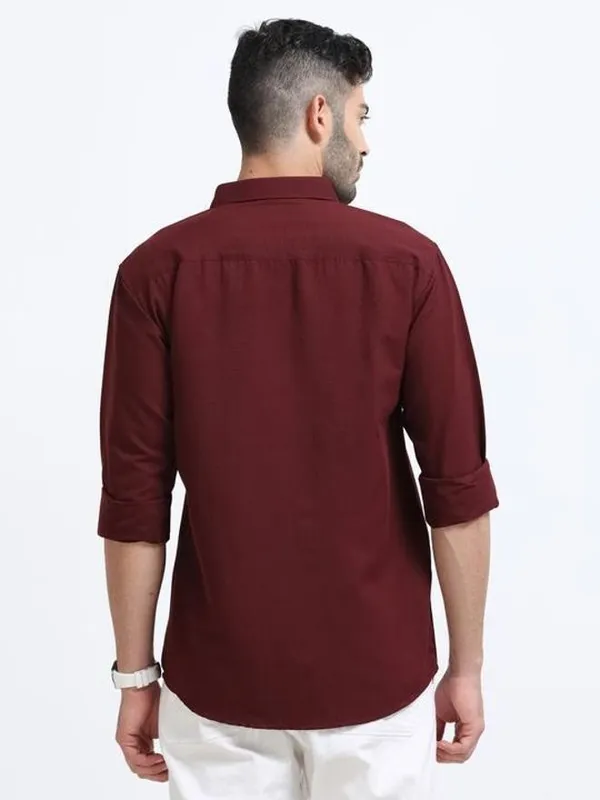 Nexoira_Men_Solid_Casual_Red_Shirt_()
