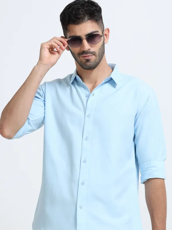 Nexoira_Men_Solid_Formal_Blue_Shirt_()