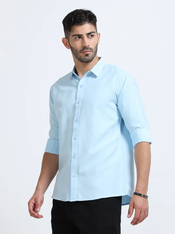 Nexoira_Men_Solid_Formal_Blue_Shirt_()