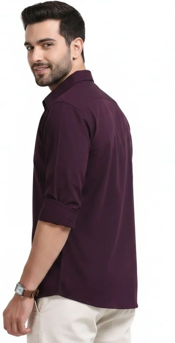 Nexoira_Men_Solid_Casual_Purple_Shirt_()