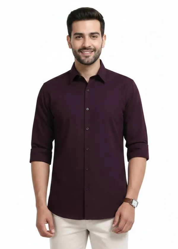 Nexoira_Men_Solid_Casual_Purple_Shirt_()