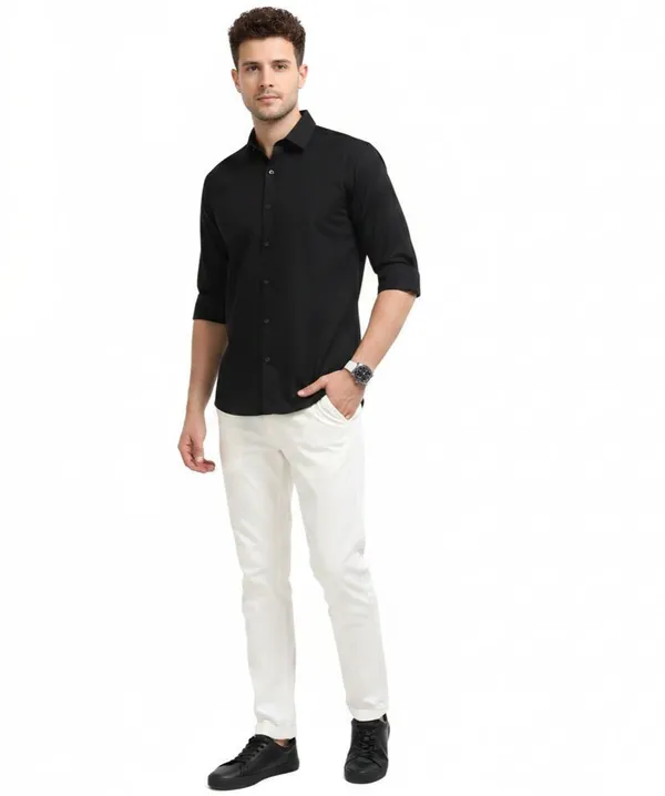 Nexoira_Men_Solid_Casual_Black_Shirt_()