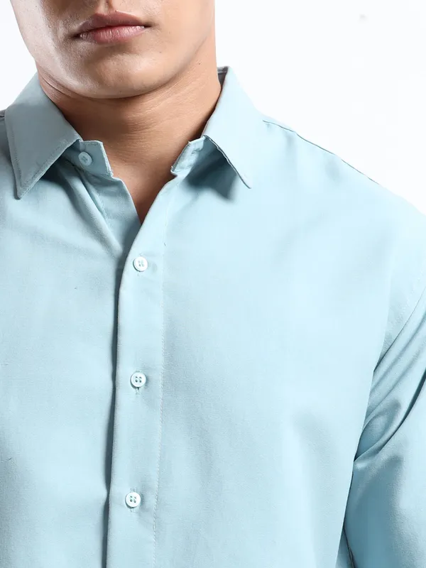 Nexoira_Men_Solid_Formal_Blue_Shirt_()