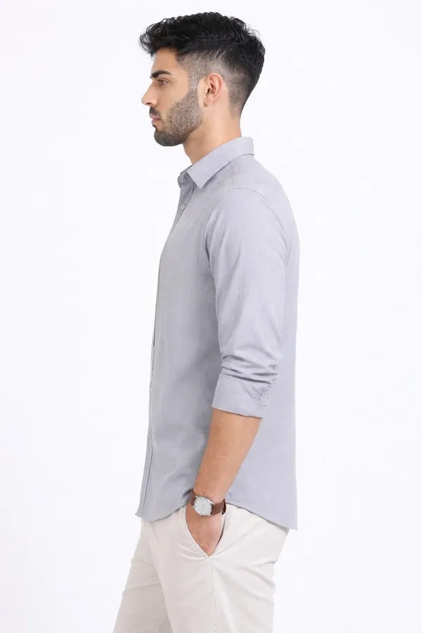 Nexoira_Men_Solid_Formal_Light_Grey_Shirt