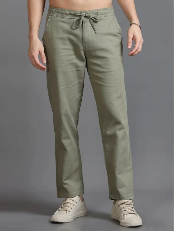Nexoira_Straight_Fit_Men_Green_Trousers_()