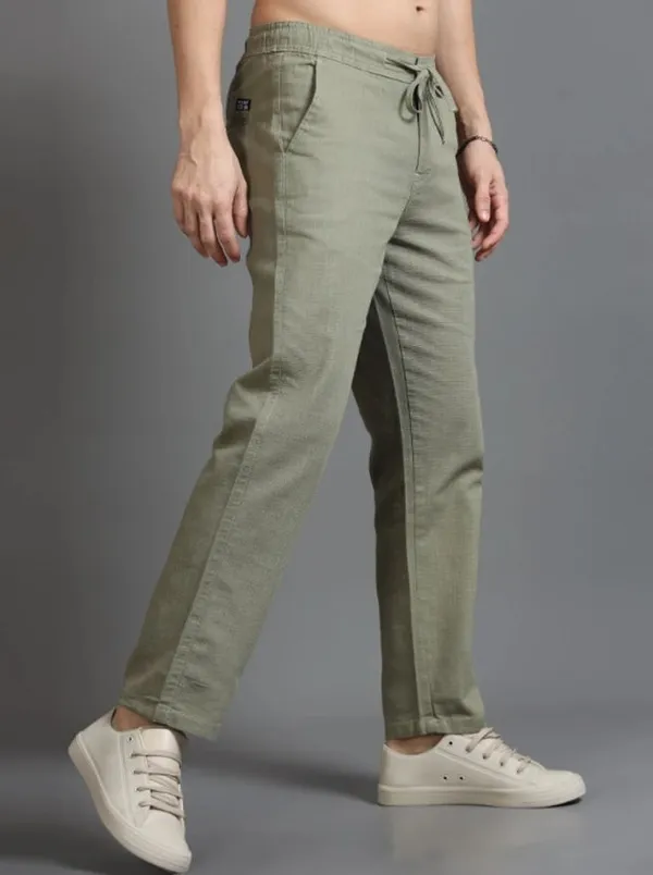 Nexoira_Straight_Fit_Men_Green_Trousers_()