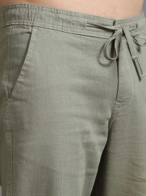Nexoira_Straight_Fit_Men_Green_Trousers_()