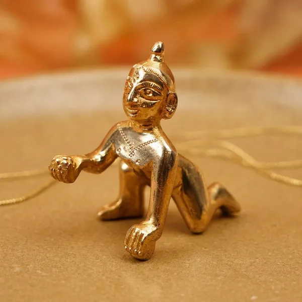 Brass_Traditional_Laddu_Gopal_Crawling_Idol
