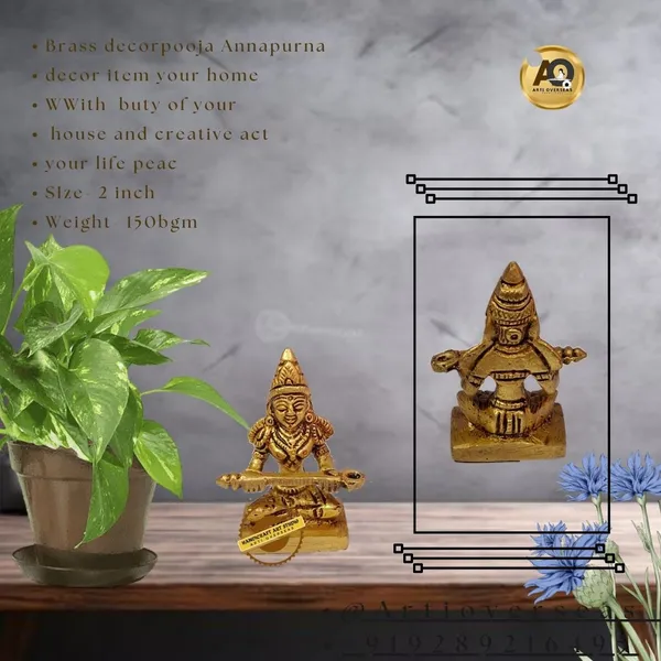 Brass_Antique_Goddess_Annapurna_Idol_Statue