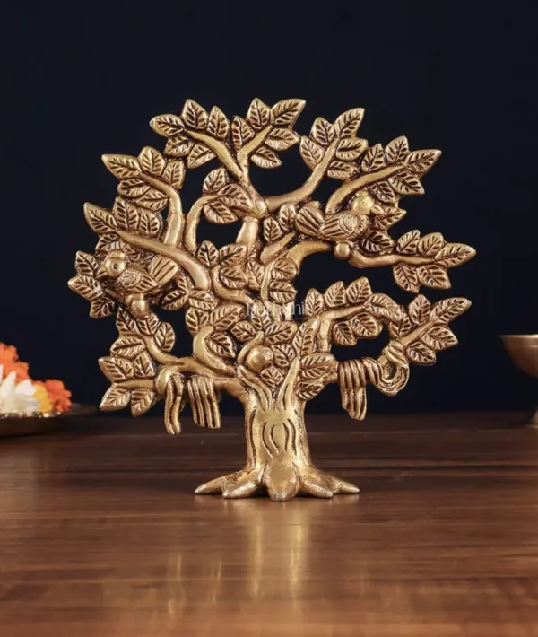 Brass_Golden_Tree_Of_Life_Showpiece_Figurine