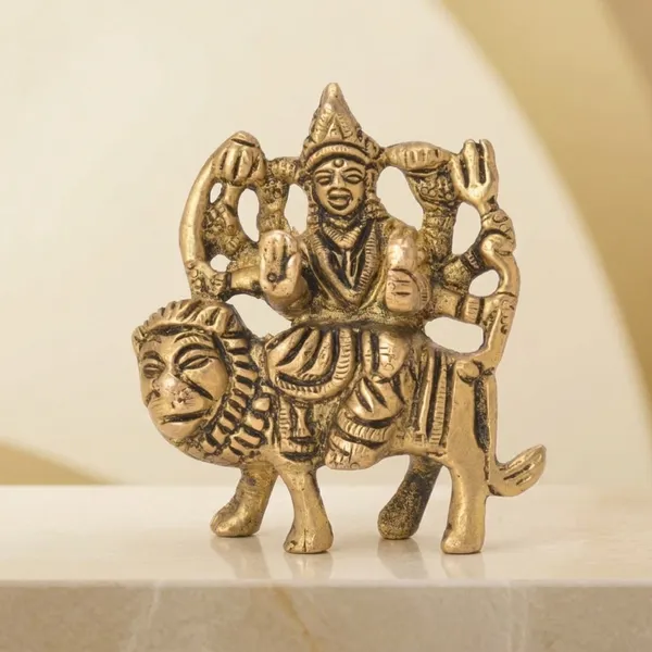 Brass_Antique_Goddess_Durga_Idol_With_Lion_Vahana