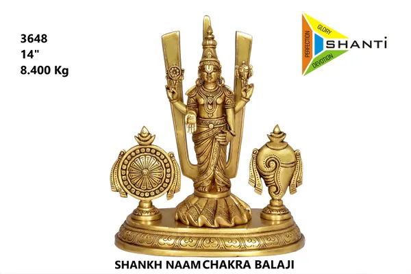 Brass_Shankh_Chakra_Balaji_Idol_With_Stand