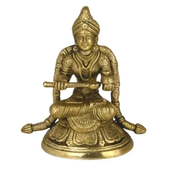 Brass_Antique_Finish_Goddess_Annapurna_Idol