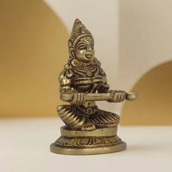 Brass_Antique_Finish_Goddess_Annapurna_Idol