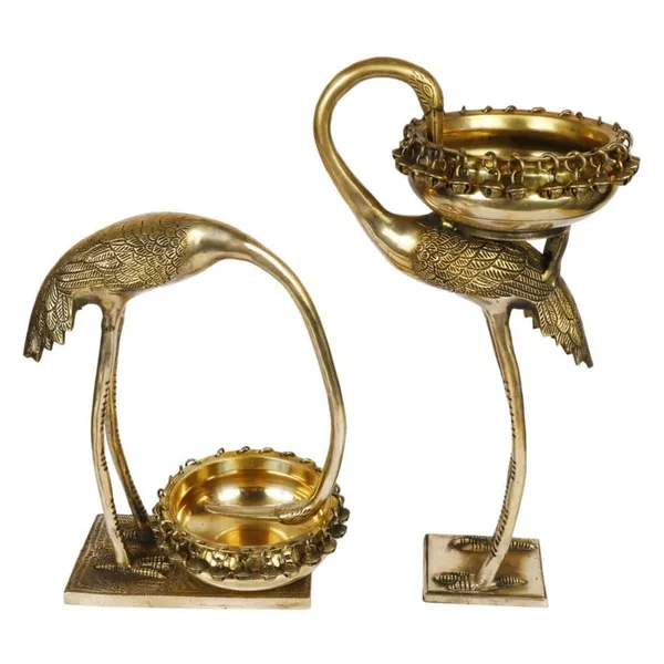 Brass_Traditional_Swan_Diya_Candle_Holder_Set