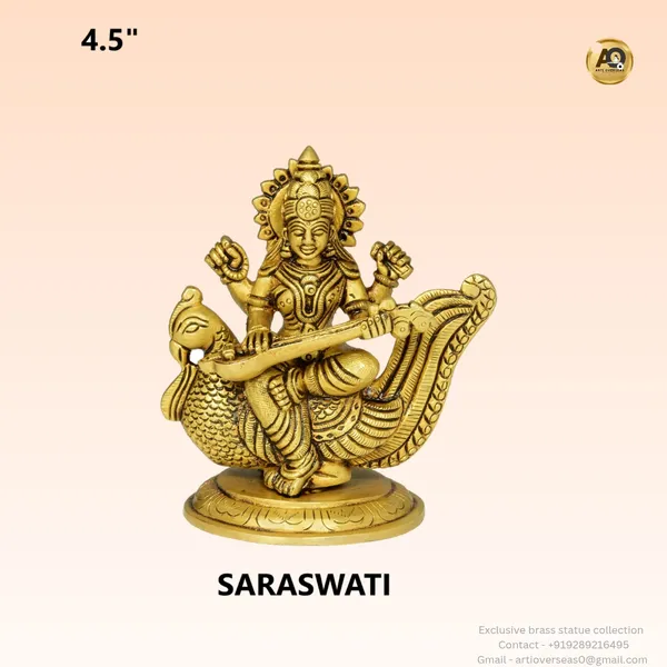 Brass_Goddess_Saraswati_On_Peacock_Idol_Statue_4.5_Inch