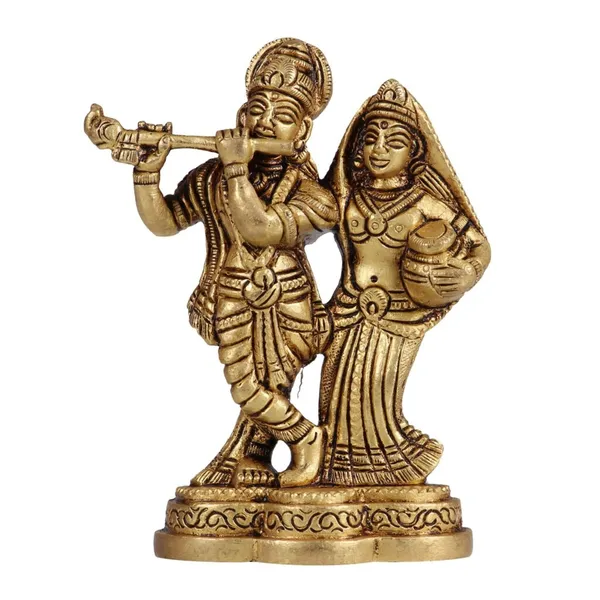 Brass_Traditional_Radha_Krishna_Idol_With_Flute