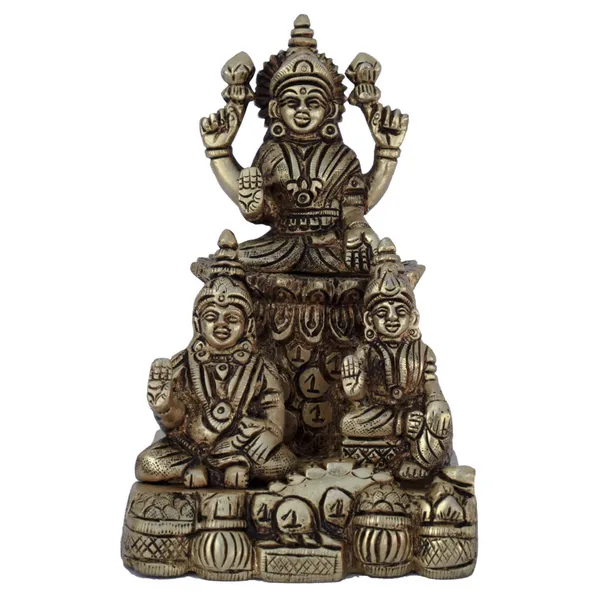 Brass_Traditional_Lakshmi_Kubera_Saraswati_Idol_Set