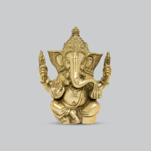 Brass_Traditional_Seated_Ganesha_Idol_With_Ornate_Crown