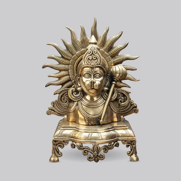 Brass_Traditional_Lord_Hanuman_Sun_Halo_Bust_Idol