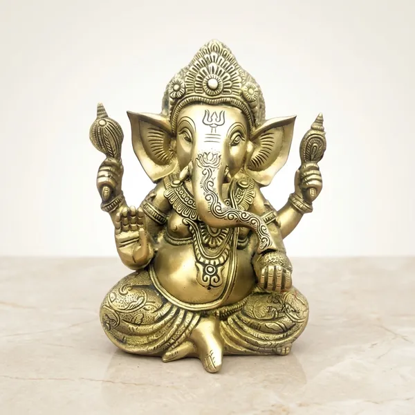 Brass_Traditional_Lord_Ganesha_Seated_Idol