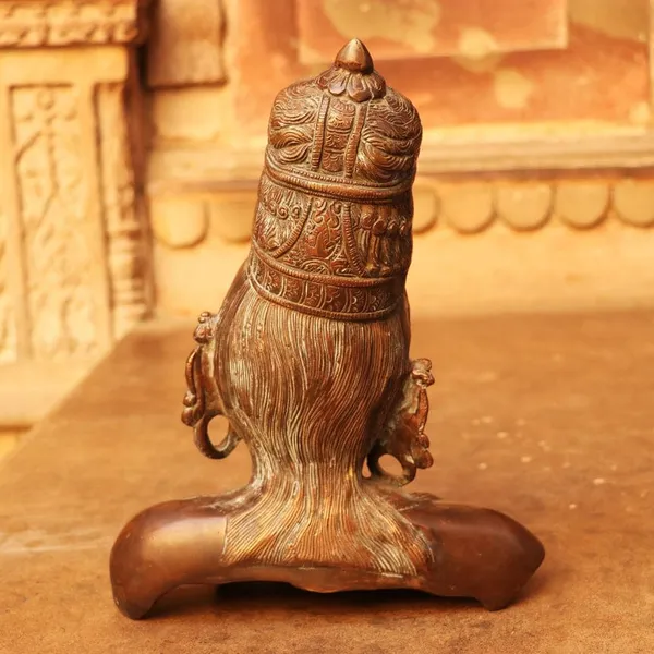 Brass_Bronze_Finish_Goddess_Parvati_Bust_Figurine