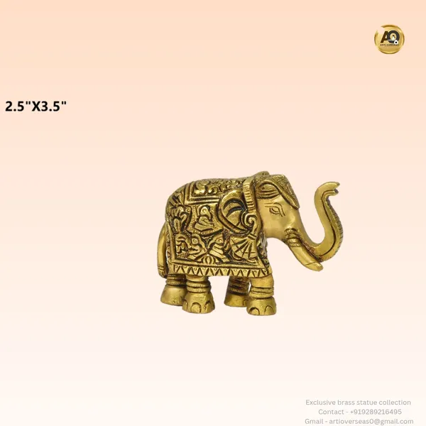 Brass_Antique_Hand_Engraved_Elephant_Statue_Showpiece