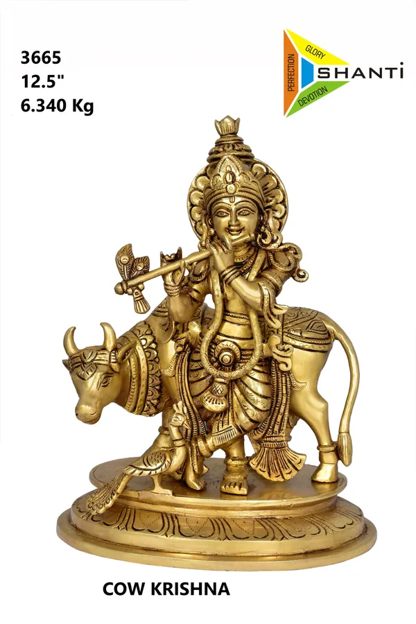 Brass_Krishna_With_Cow_Flute_Playing_Decor_Figurine