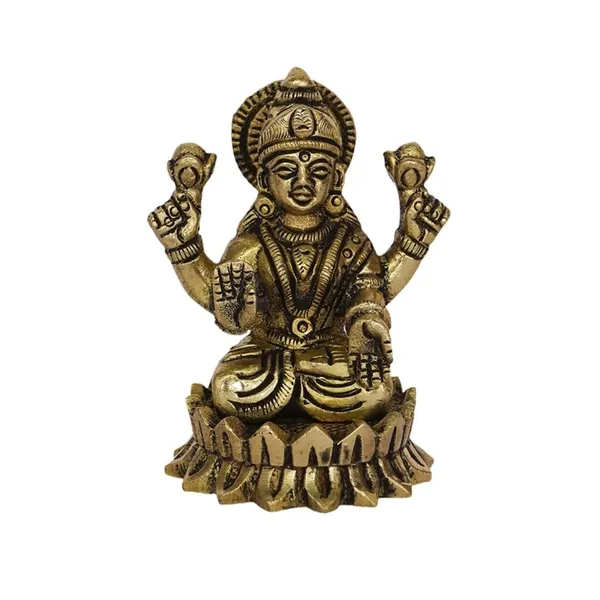 Brass_Antique_Gold_Goddess_Lakshmi_Seated_On_Lotus_Idol