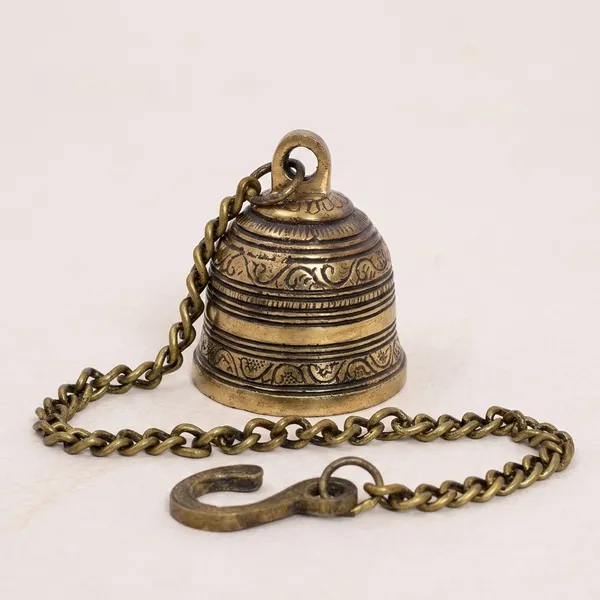 Brass_Antique_Finish_Floral_Engraved_Hanging_Bell