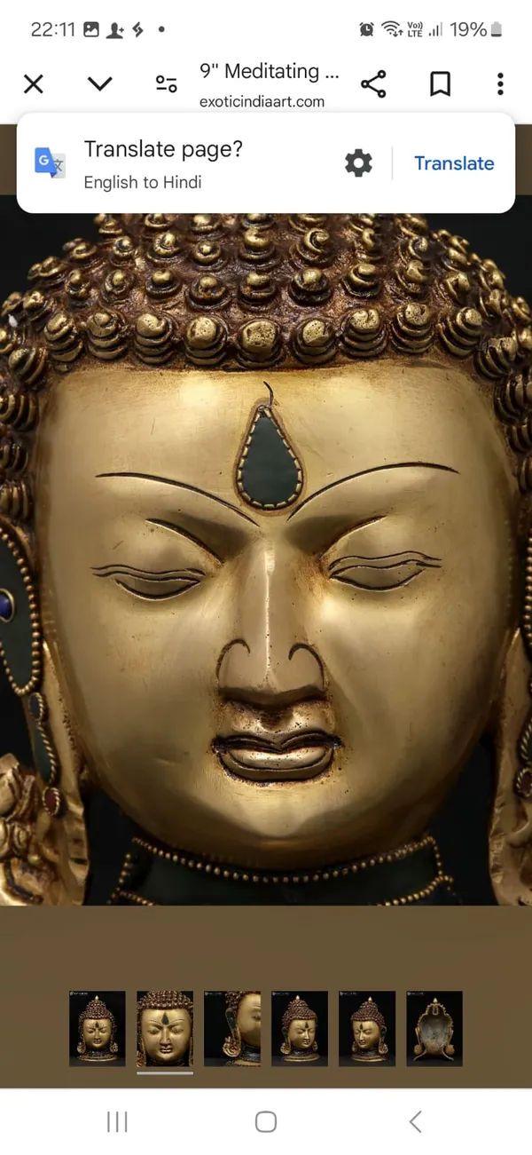 Brass_Antique_Meditating_Buddha_Head_Statue
