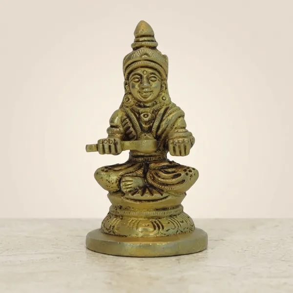 Brass_Antique_Golden_Lord_Ayyappa_Seated_Deity_Idol