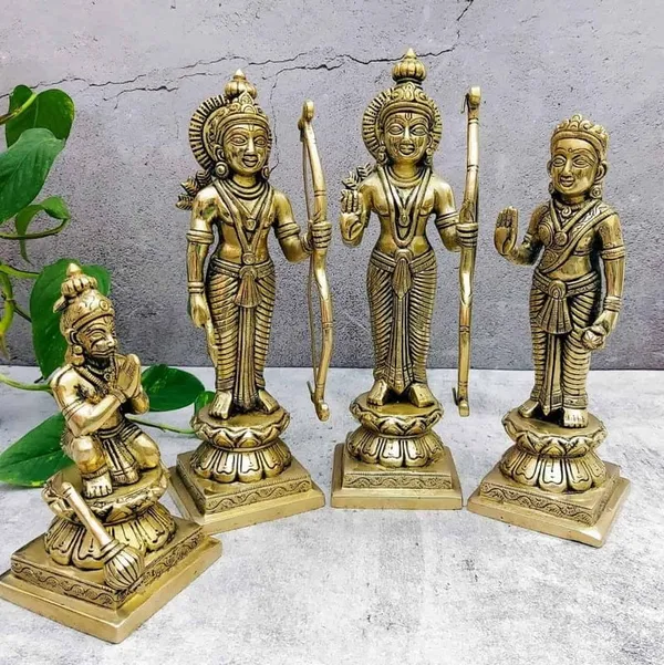 Brass_Antique_Ram_Darbar_With_Hanuman_Religious_Idol_Set