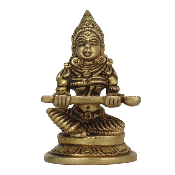 Brass_Antique_Finish_Goddess_Annapurna_Idol