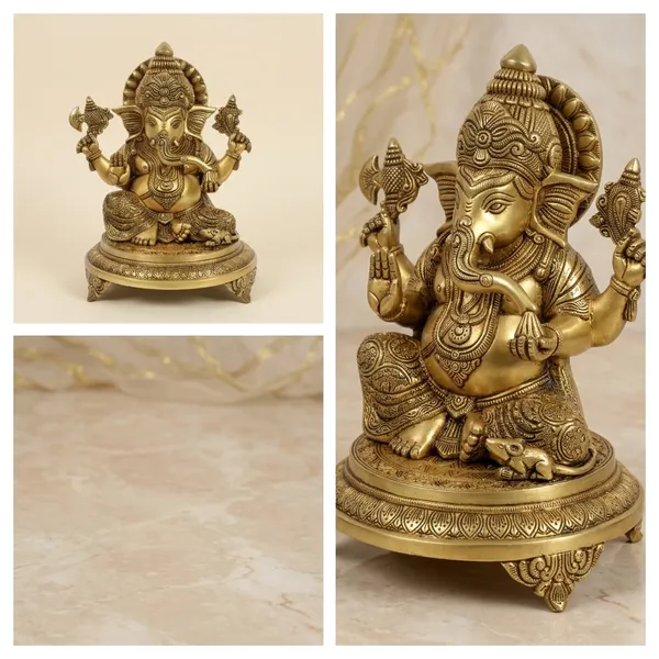 Brass_Lord_Ganesha_Seated_On_Chowki_Idol_12_Inch