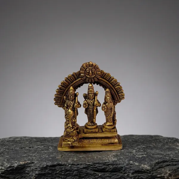 Brass_Ram_Darbar_Idol_With_Ornate_Arch