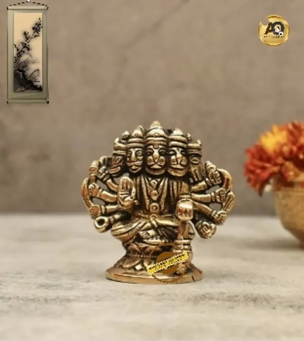 Brass_Antique_Panchmukhi_Hanuman_Five-Faced_Idol_Statue