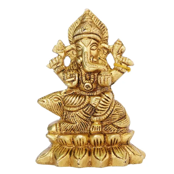 Brass_Golden_Lord_Ganesha_Seated_On_Lotus_Base_Idol