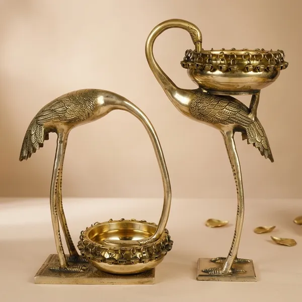 Brass_Traditional_Swan_Diya_Candle_Holder_Set