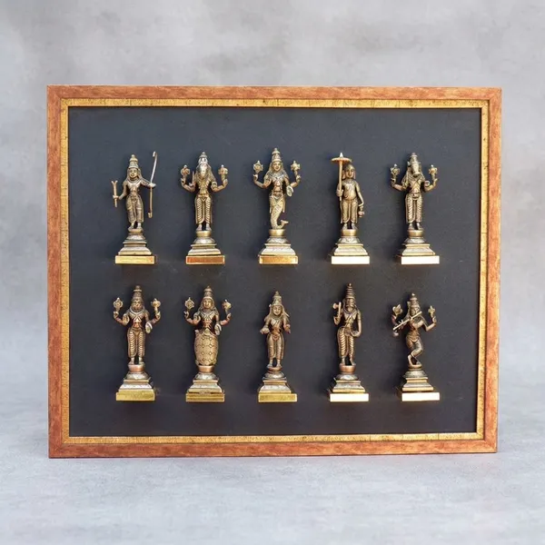 Brass_Dashavatara_Ten_Vishnu_Avatars_Wall_Decor_Frame