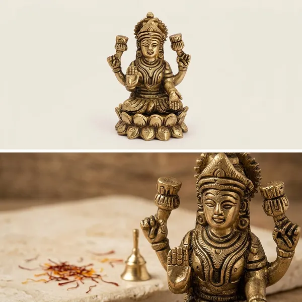 Brass_Goddess_Lakshmi_Seated_On_Lotus_Idol