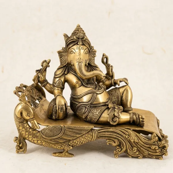 Brass_Antique_Seated_Ganesha_Idol_On_Decorative_Base