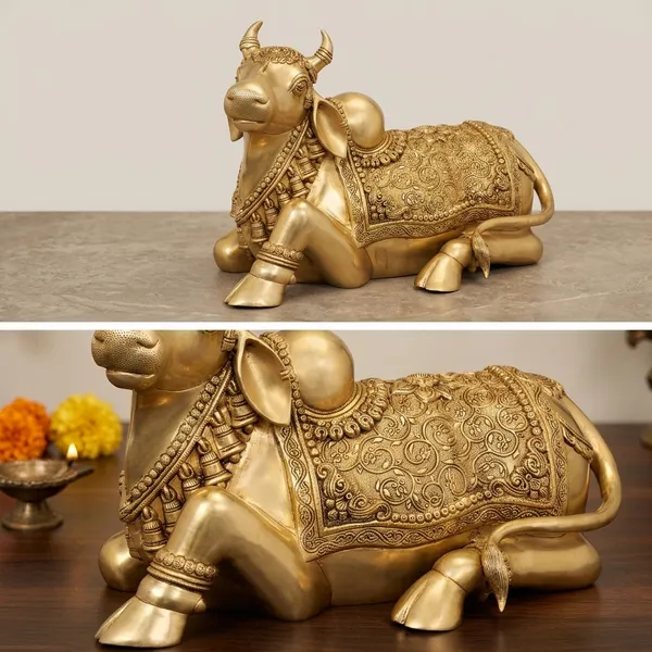 Brass_Nandi_Bull_Sitting_Idol_Antique_Gold