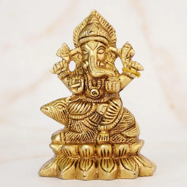 Brass_Golden_Lord_Ganesha_Seated_On_Lotus_Base_Idol