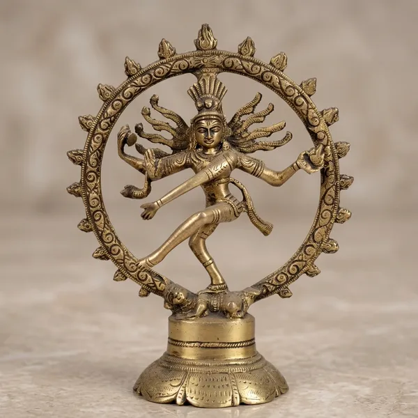 Brass_Antique_Nataraja_Ring_Of_Fire_Statue